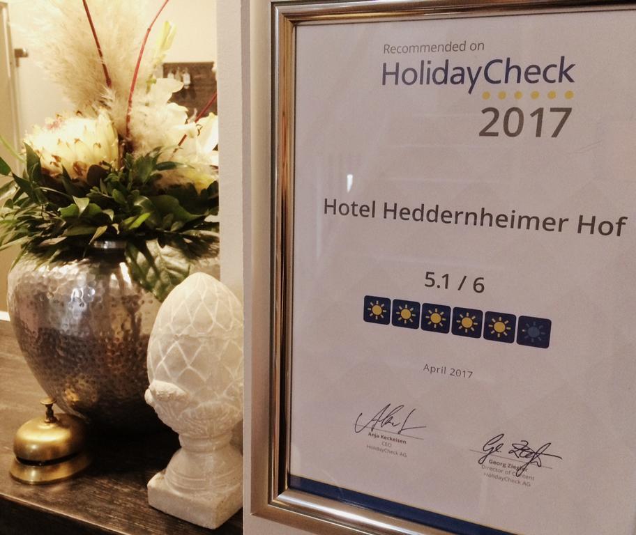 Hotel Heddernheimer Hof Frankfurt nad Mohanem Exteriér fotografie